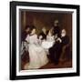 Family Reunion at the Home of Madame Adolphe Brisson-Marcel André Baschet-Framed Giclee Print