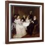 Family Reunion at the Home of Madame Adolphe Brisson-Marcel André Baschet-Framed Giclee Print