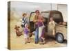 Family Reunion-Dianne Dengel-Stretched Canvas