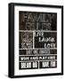 Family Rules B-Sheldon Lewis-Framed Art Print