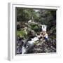 Family Scene at Dolgoch Falls, Snowdonia, Wales, 1969-Michael Walters-Framed Photographic Print