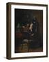 Family Scene in an Interior, 1885-Peter Vilhelm Ilsted-Framed Giclee Print