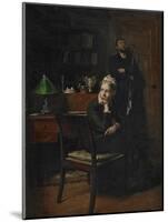 Family Scene in an Interior, 1885-Peter Vilhelm Ilsted-Mounted Giclee Print