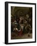 Family Scene-Jan Havicksz Steen-Framed Art Print