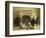 Family Seated Around a Hearth-Jules Jean Geoffroy-Framed Giclee Print