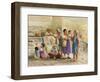 Family Shopping-Dianne Dengel-Framed Giclee Print