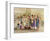 Family Shopping-Dianne Dengel-Framed Giclee Print