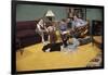 Family Sitting around Living Room-William P. Gottlieb-Framed Photographic Print