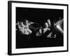 Family Sitting in Convertible Watching Movie at Drive In-Francis Miller-Framed Photographic Print