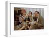 Family Sitting on Couch Together-William P. Gottlieb-Framed Photographic Print