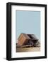 Family Sitting Outside the Irwin Hunt House Designed by Andrew Geller-Nina Leen-Framed Photographic Print