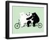 Family Time-Andy Westface-Framed Giclee Print