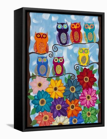 Family Time-Kerri Ambrosino-Framed Stretched Canvas