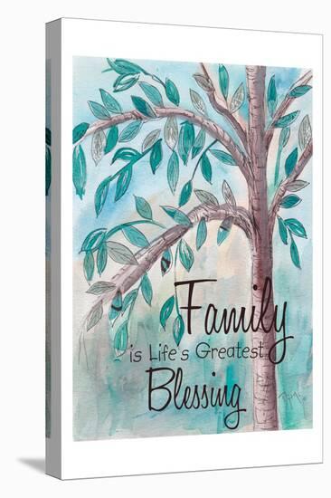 Family Tree 1-Beverly Dyer-Stretched Canvas