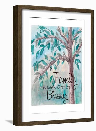 Family Tree 1-Beverly Dyer-Framed Art Print