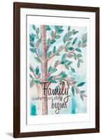 Family Tree 2-Beverly Dyer-Framed Art Print