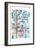 Family Tree 2-Beverly Dyer-Framed Art Print