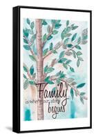Family Tree 2-Beverly Dyer-Framed Stretched Canvas