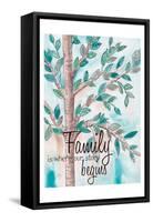 Family Tree 2-Beverly Dyer-Framed Stretched Canvas