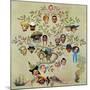 "Family Tree", October 24,1959-Norman Rockwell-Mounted Giclee Print