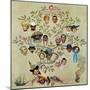 "Family Tree", October 24,1959-Norman Rockwell-Mounted Giclee Print