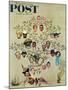 "Family Tree" Saturday Evening Post Cover, October 24,1959-Norman Rockwell-Mounted Giclee Print