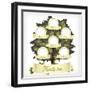 Family Tree.Vector Illustration.-Laralova-Framed Art Print