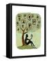 Family Tree-Richard Faust-Framed Stretched Canvas