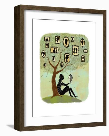 Family Tree-Richard Faust-Framed Premium Giclee Print