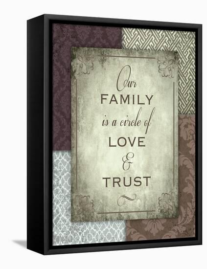Family Trust-Melody Hogan-Framed Stretched Canvas