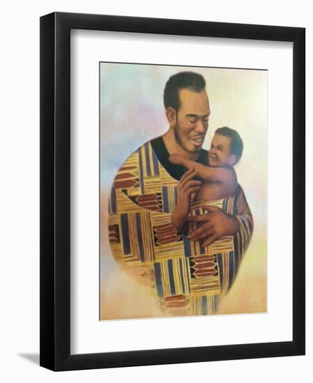 Family Values-Unknown Chiu-Framed Art Print