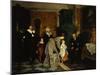 Family Visit, 1869-Carl L.f. Becker-Mounted Giclee Print