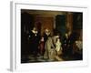 Family Visit, 1869-Carl L.f. Becker-Framed Giclee Print