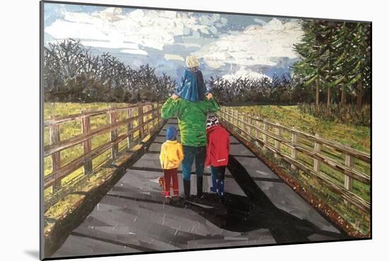 Family Walk-Kirstie Adamson-Mounted Giclee Print