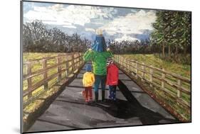 Family Walk-Kirstie Adamson-Mounted Giclee Print