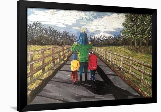 Family Walk-Kirstie Adamson-Framed Giclee Print