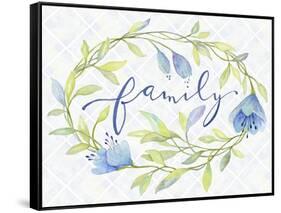 Family Wreath-Yachal Design-Framed Stretched Canvas
