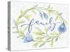 Family Wreath-Yachal Design-Stretched Canvas