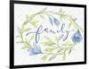 Family Wreath-Yachal Design-Framed Giclee Print