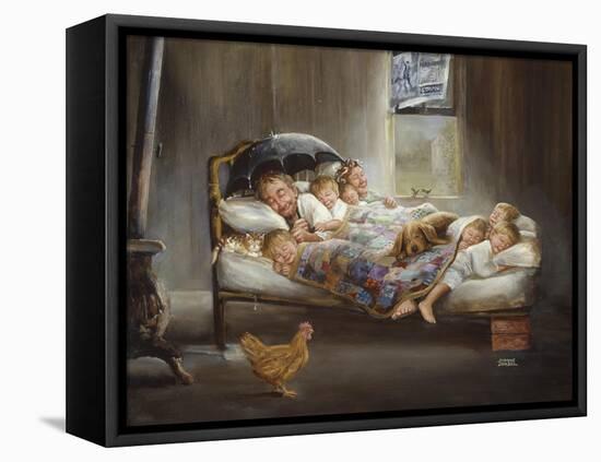 Family-Dianne Dengel-Framed Stretched Canvas