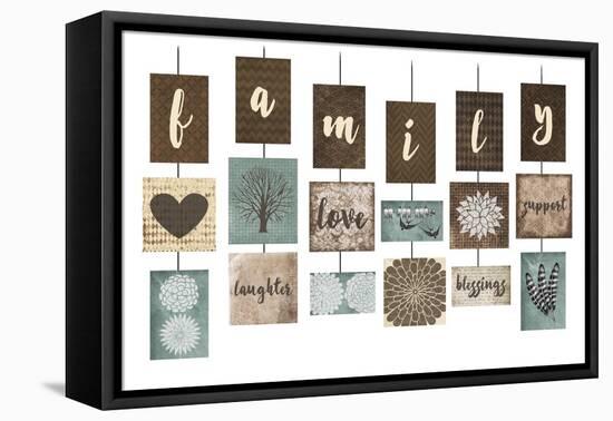 Family-Erin Clark-Framed Stretched Canvas