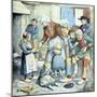Famine in Brittany (Feb 1903)-null-Mounted Giclee Print