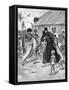 Famine in India 1897-Chris Hellier-Framed Stretched Canvas