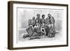 Famine Victims, India, 1895-Charles Barbant-Framed Giclee Print