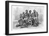 Famine Victims, India, 1895-Charles Barbant-Framed Giclee Print