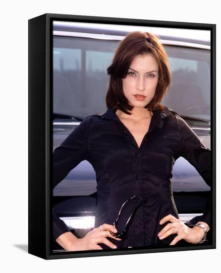 Famke Janssen-null-Framed Stretched Canvas