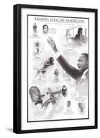 Famous African-Americans-null-Framed Premium Giclee Print