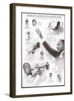 Famous African-Americans-null-Framed Premium Giclee Print