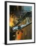 Famous Aircraft and Their Pilots: de Havilland Gipsy Moth - Jean Batten-Wilf Hardy-Framed Giclee Print