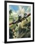 Famous Aircraft and Their Pilots: Lockheed Ten Electra - Amelia Earhart-Wilf Hardy-Framed Giclee Print